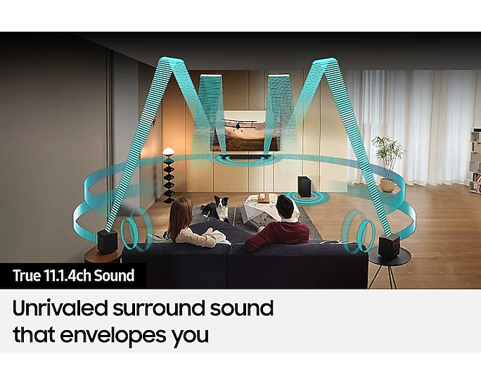 Samsung Premium Q-Series Soundbar Q990D Wireless Dolby Atmos 11.1.4 Samsung Premium Q-Series Soundbar Q990D Wireless Dolby Atmos 11.1.4